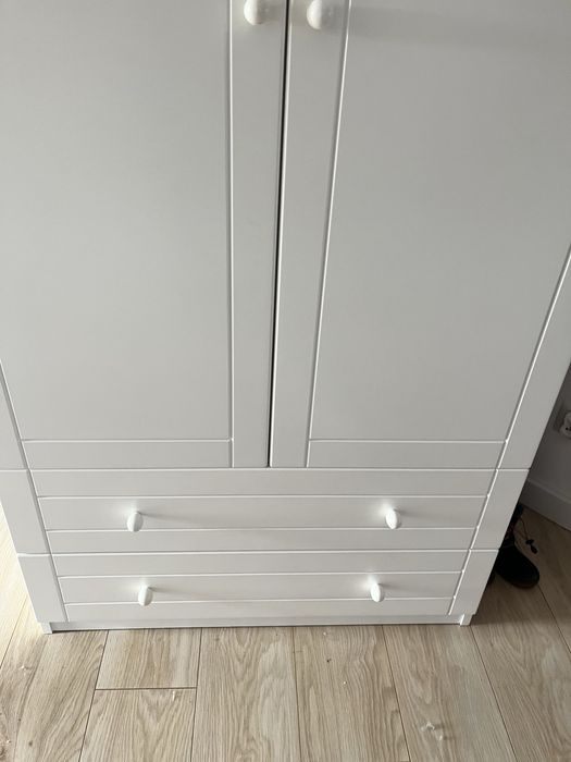 Meblik Bianco Fiori duza szafa