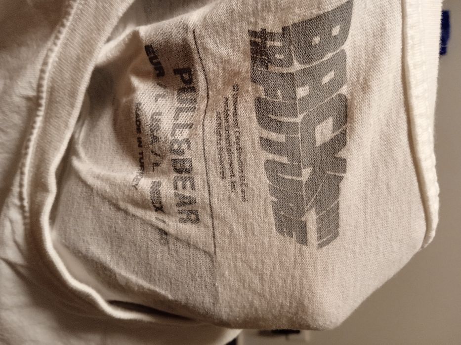 T shirt Pull and Bear Black to the Future