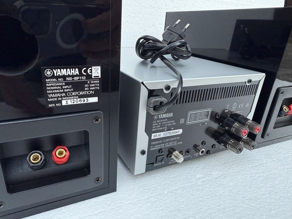 System Audio Yamaha MCR-b370D wieża CRX-b370 Bluetooth DAB+