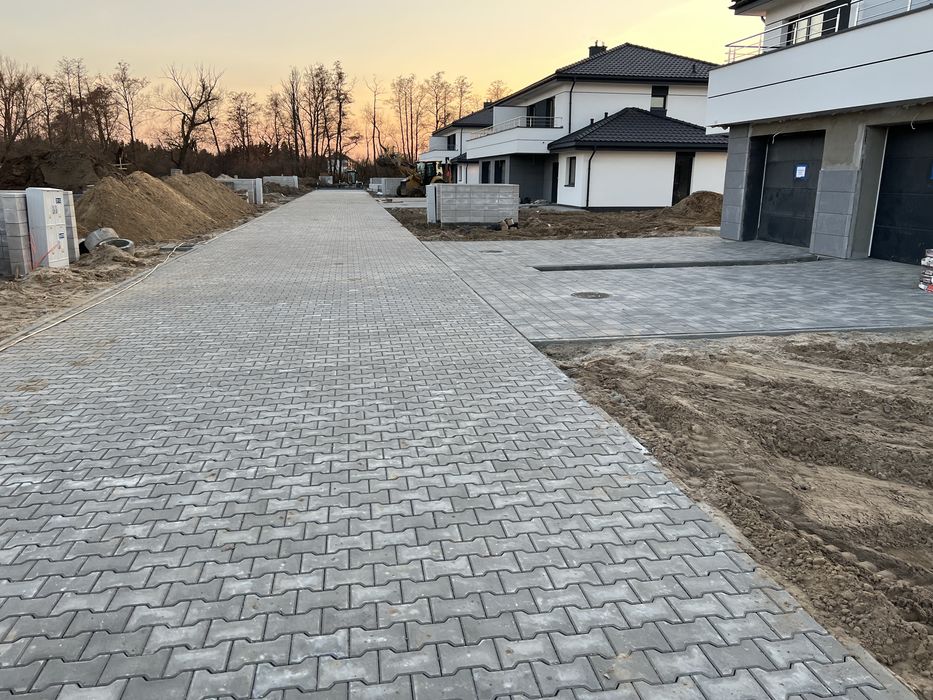 Układanie kostki brukowej brukarstwo kostka taras schody usługi kopark