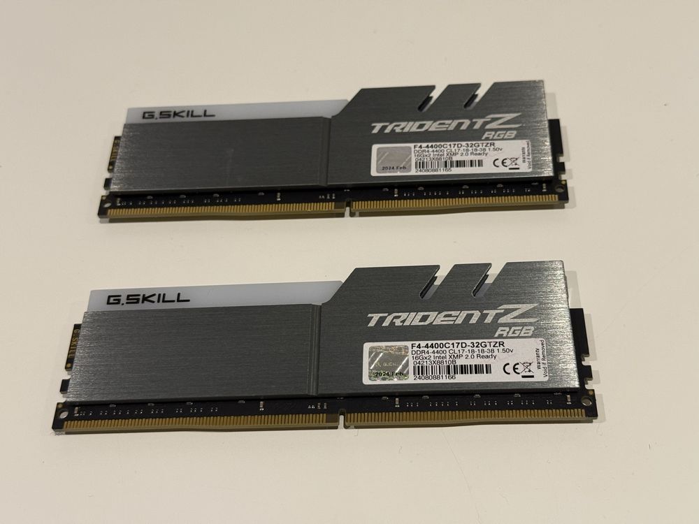 Pamięć G.Skill Trident Z RGB, DDR4, 32 GB, 4400MHz, CL17
