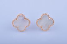 Серьги в стиле Van Cleef Клевер - 20мм