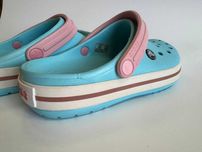 Crocs Crocband Ice Blue/White Крокси M4/W6 36р Уцінка! №10044