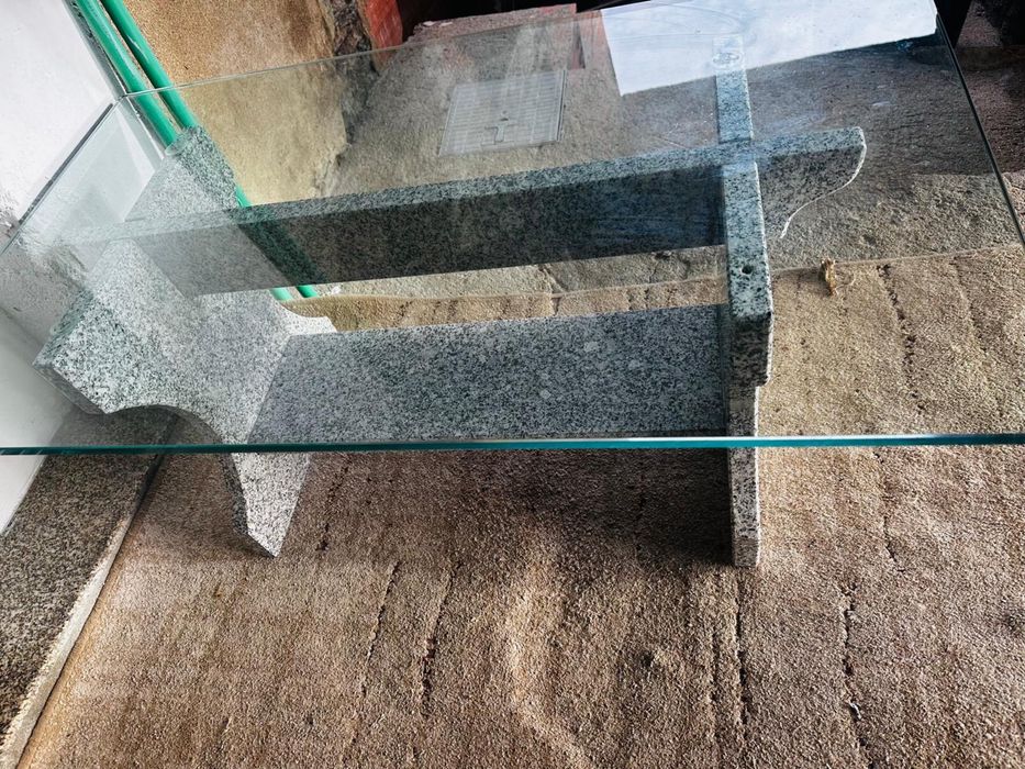 Mesa de centro de mármore