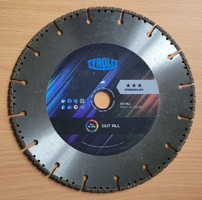 Tarcza diamentowa Tyrolit DC-All 230x3,0 mm do cięcia uniwersalna
