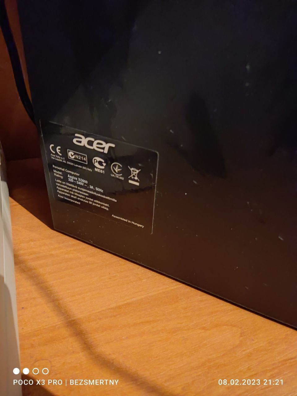 Продам ПК недорого! Acer Aspire XC600 8GB | AMD Radeon R7 200 Series |