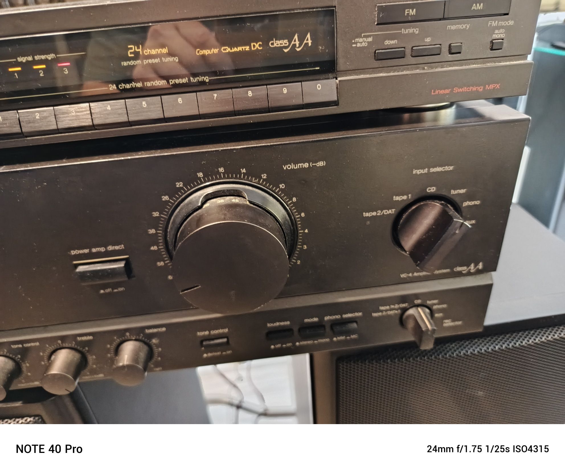 Technics wzmacniacz.