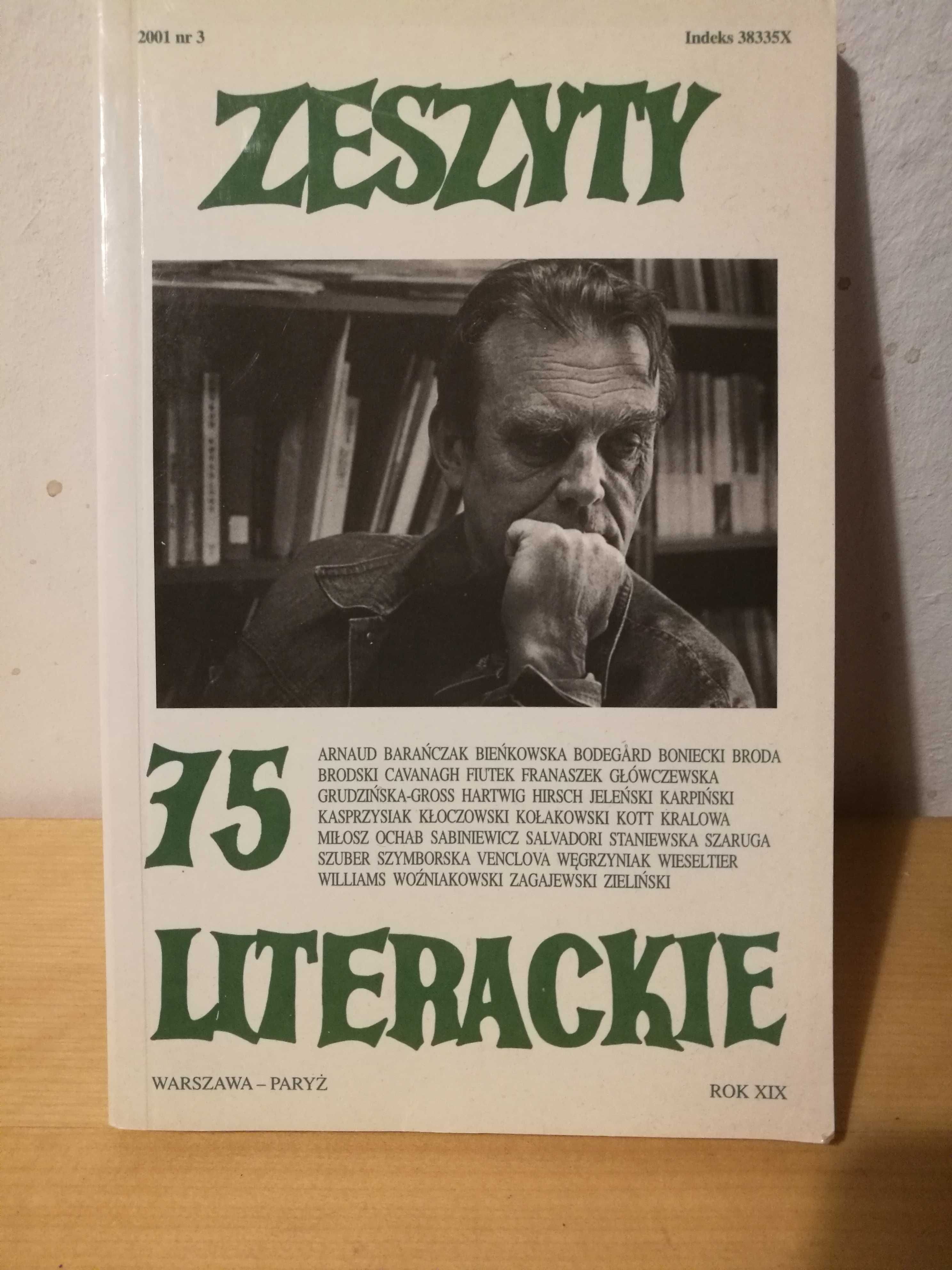 "Zeszyty Literacki 3.2001"