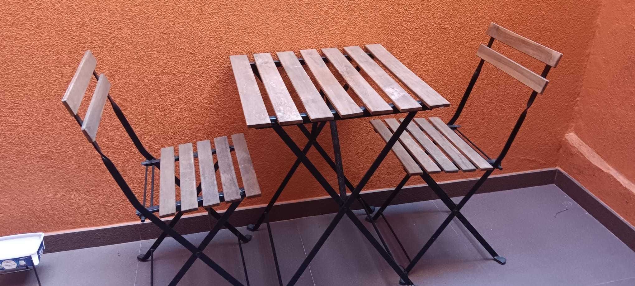 Mesa e cadeiras para exterior - IKEA TÄRNÖ