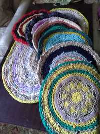 Плетённые коврики новые