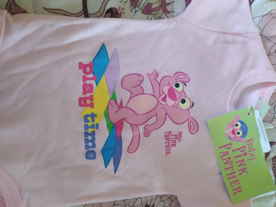 Body różowa pantera 68 produkt polski