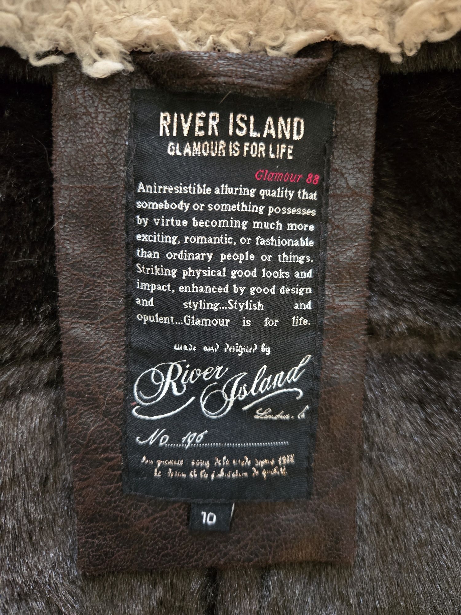 Kurtka River Island rozm. 36 ocieplana ramoneska