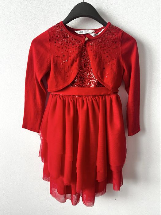 Świąteczna sukienka H&M 5–7 lat