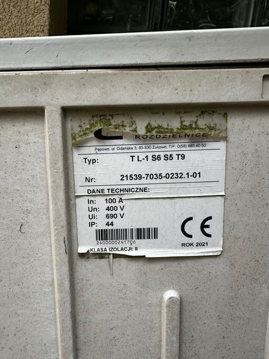 Skrzynki elektryczne budowlane - komplet