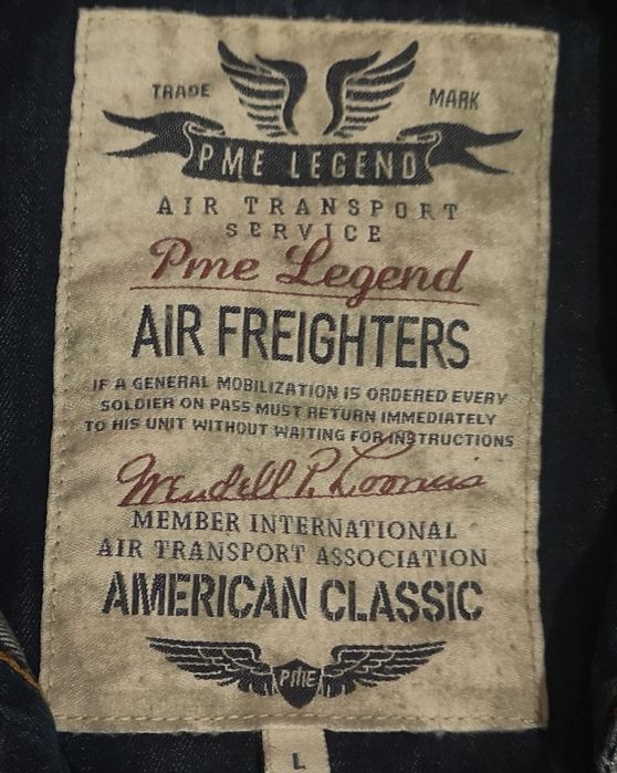 PME Legend джинсовая оригинальная мужская рубашка