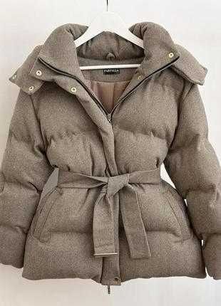 Кашеміровий, шерстяний пуховик  Farfalla