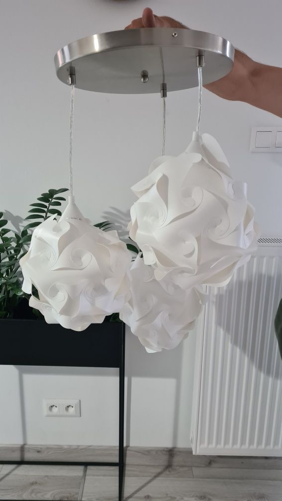 Lampa Kronos trio potrójna wisząca