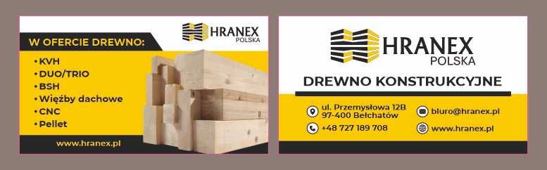 Drewno konstrukcyjne KVH 40x140 / DUO / BSH / C24 / ŁATY