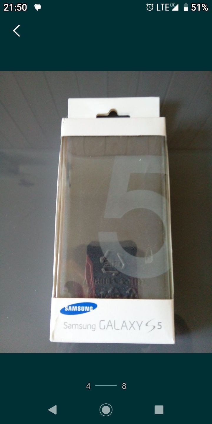 Oryginalny Niewiele używane Etui - Pokrowiec do Samsung Galaxy S45 Po