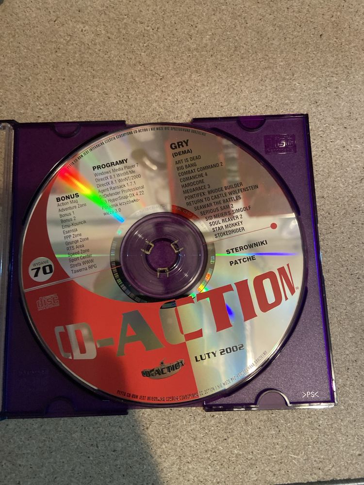 Na sprzedaż gry CD-Action