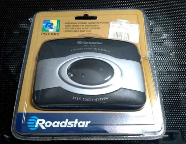 Walkman Leitor de Cassetes Roadstar PST-1010.