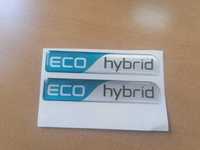 Eco Hybrid наклейка эмблема