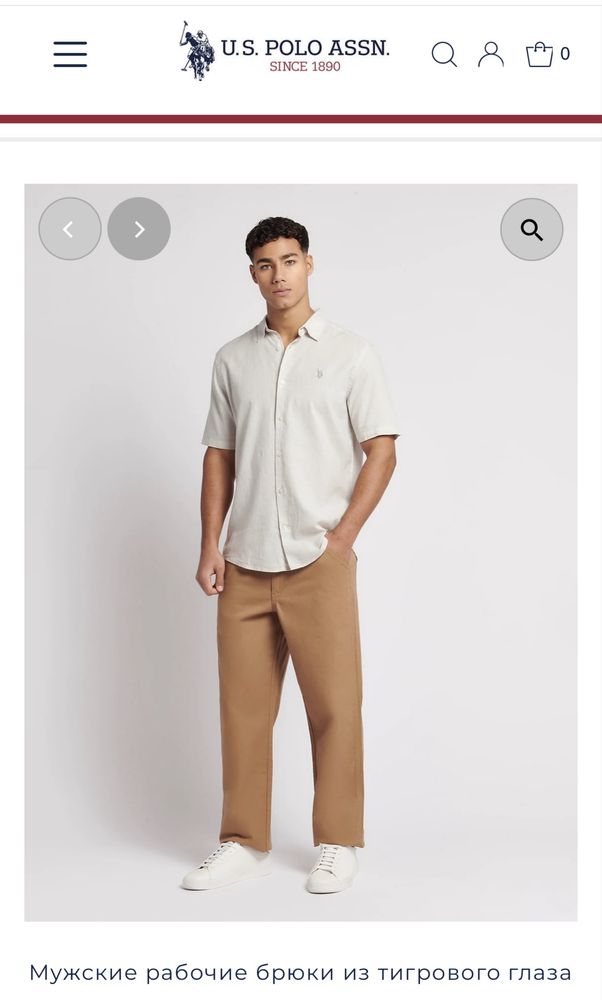 Чоловічі брюки (джинси), U.S. Polo ASSN розмір 36R (XL), НОВІ ОРИГІНАЛ