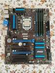 Материнська плата msi z87-g43 lga 1150 + intel i5 4460 + 8Gb