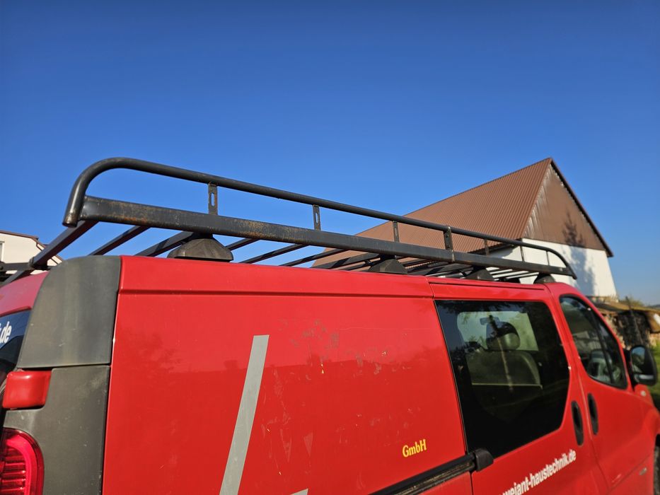 Bagażnik Dachowy LONG Vivaro Trafic Primastar