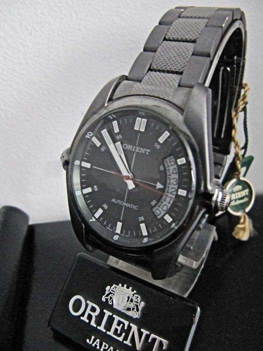 1.Zegar, zegarek męski Orient automatic Japan (czarny)