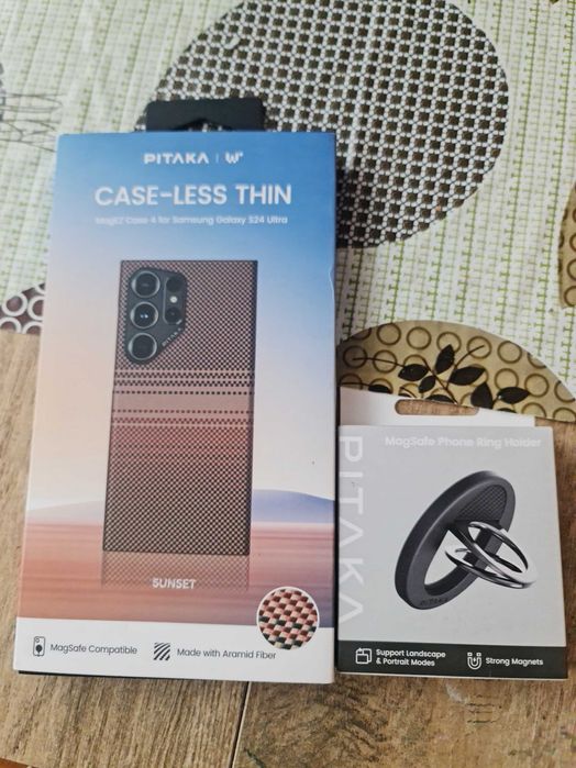 Etui pitaka galaxy s24 ultra plus uchwyt na telefon