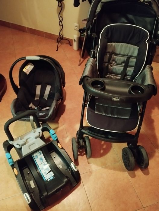 Conjunto de bebê carrinho