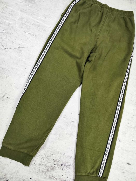 Spodnie dresowe Nike bawełniane dresy khaki r. M