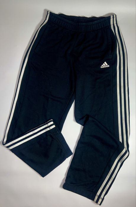 Широк спортивні чорні штани Adidas  nik gor rap sk thr stus afl