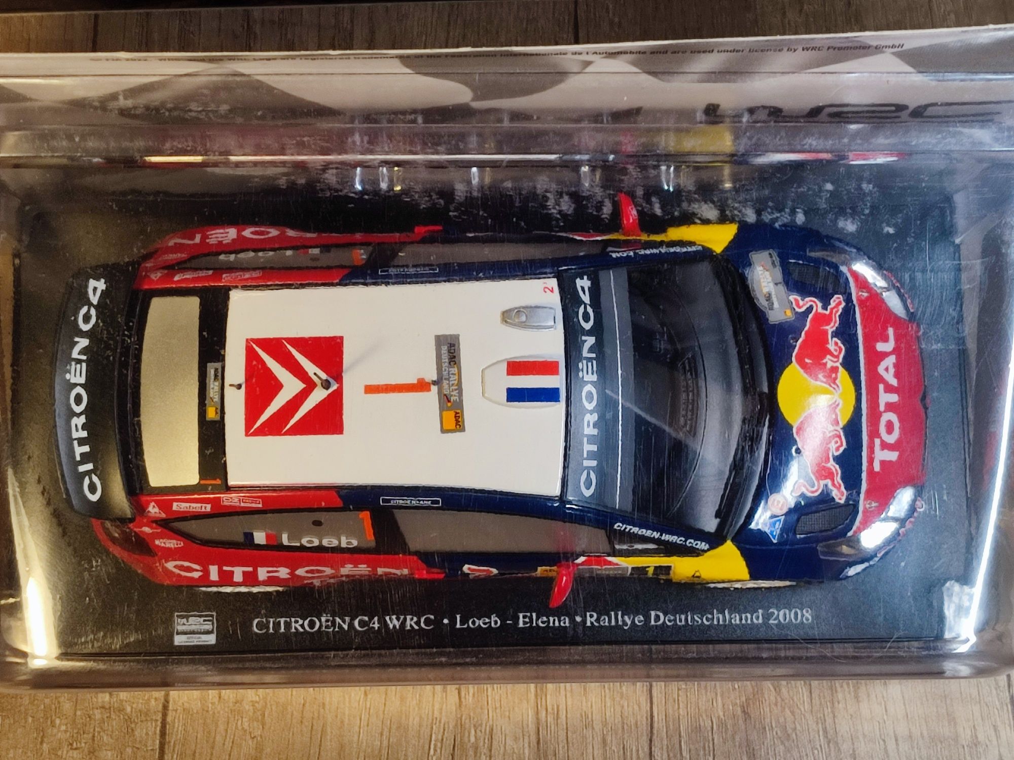 Gratis kalendarz! Altaya 1:24 model Citroen C4 WRC Loeb - Elena, Rally