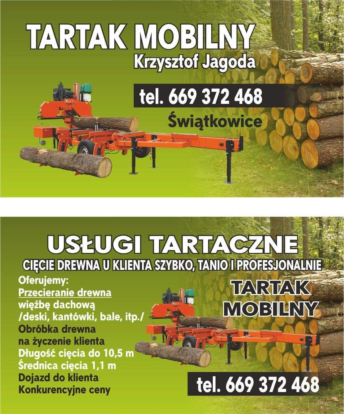 Tartak Trak  Mobilny przewoźny