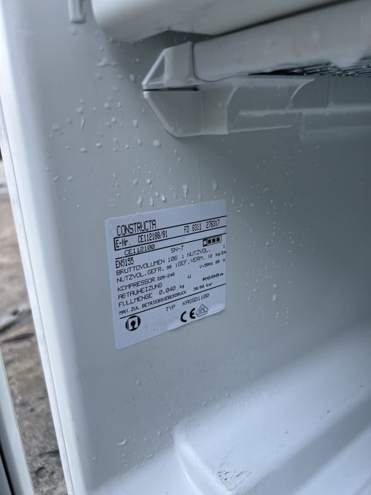 Морозильна камера Constructs Energy SuperFrost 110 Л