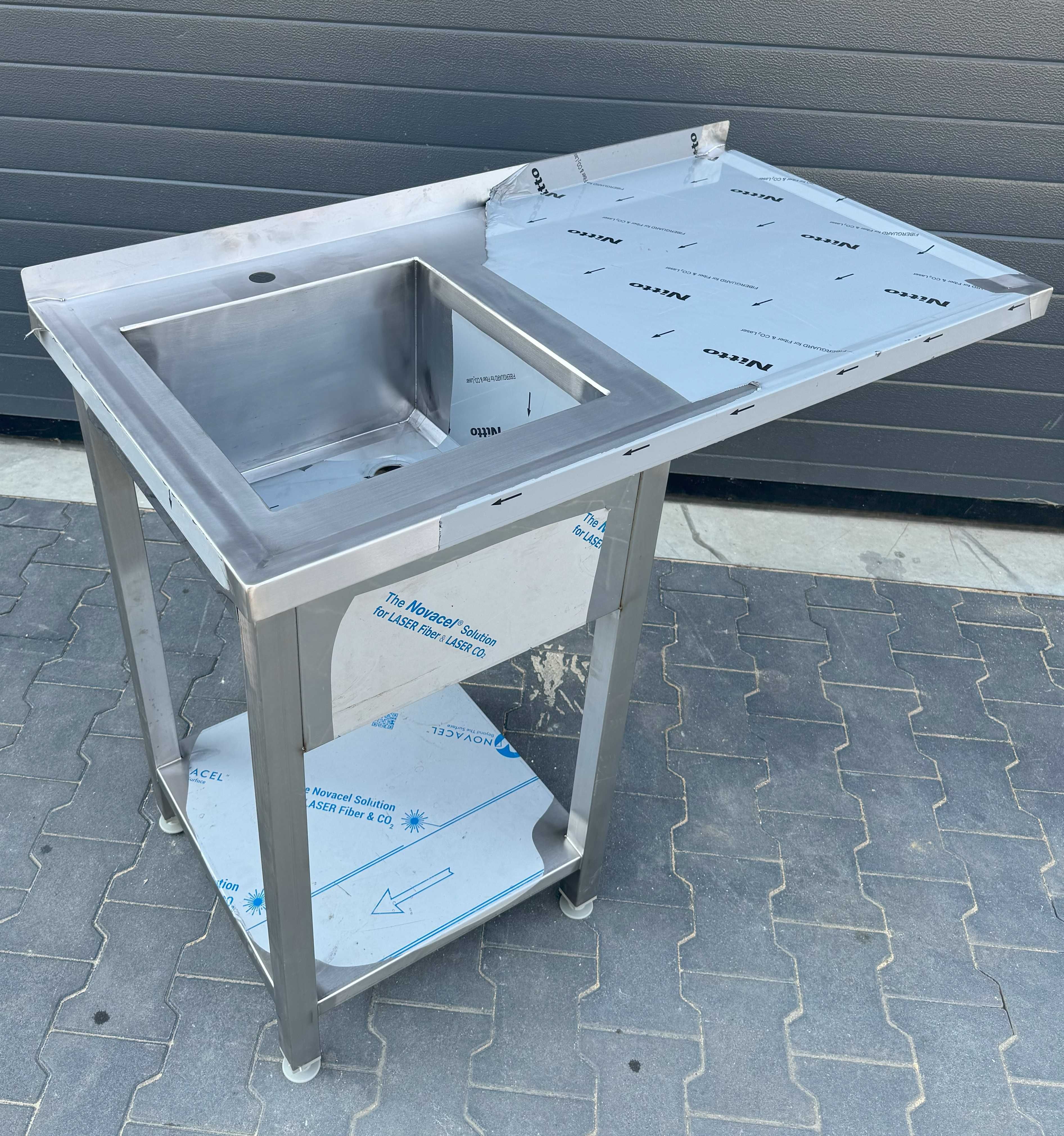Meble gastronomiczne, Basen z blatem 1300x600x850