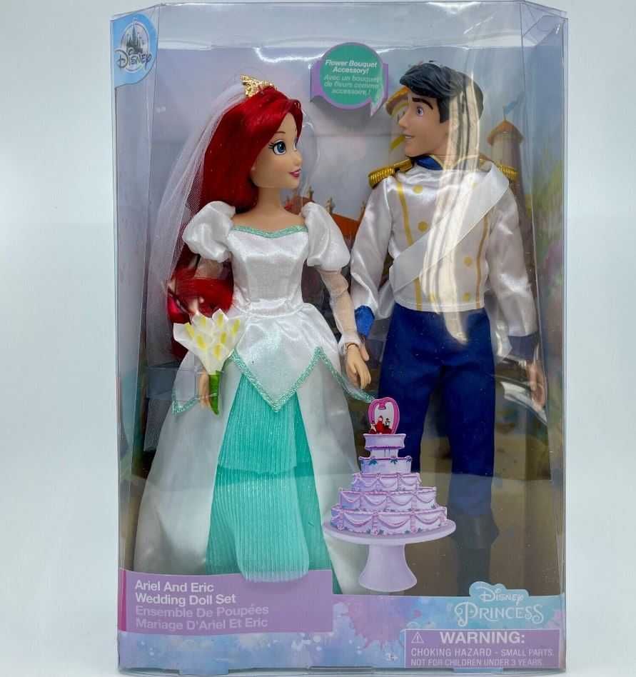 Русалочка Дисней свадьба Ариэль и Эрик Ariel and Eric Wedding Doll Set