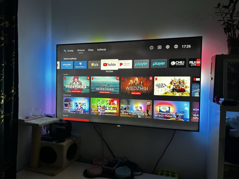 Philips 65” 4K HDR Ambilight | FALD | 120 Hz | Android TV