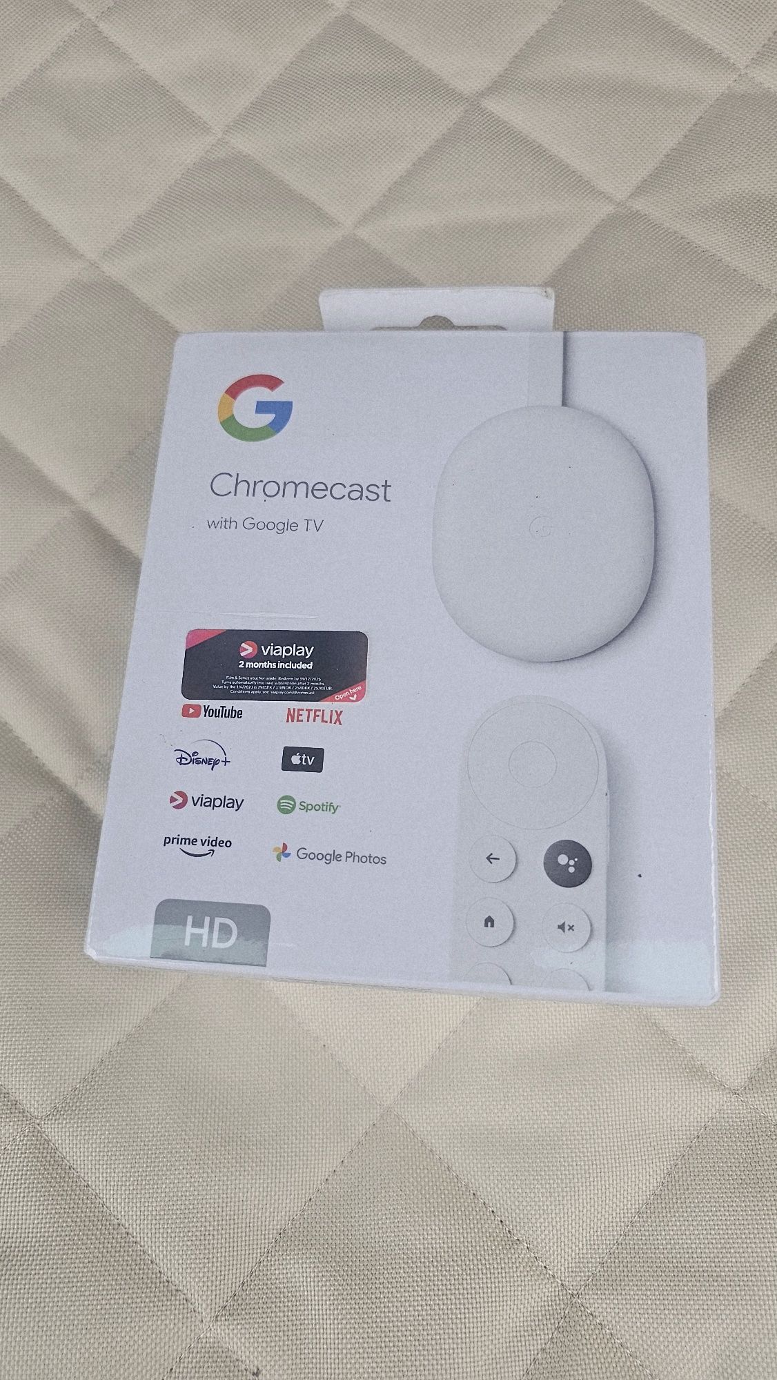 Google Chromecast 4.0 Nowy orginalnie zapakowany