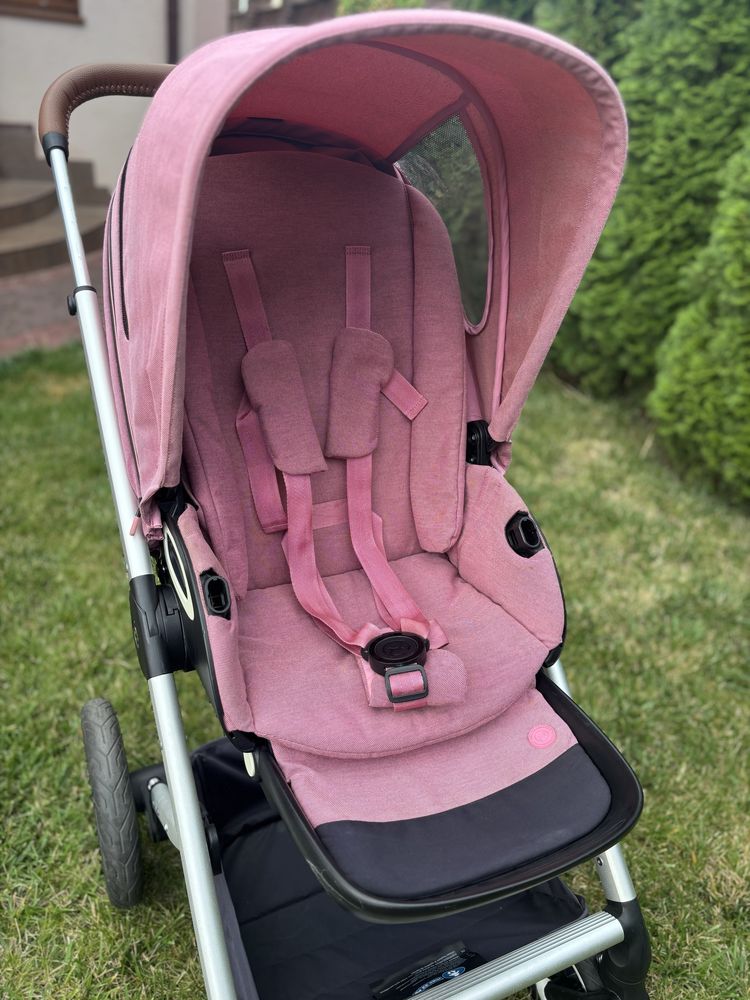 cybex talos s lux 2 в 1 pink