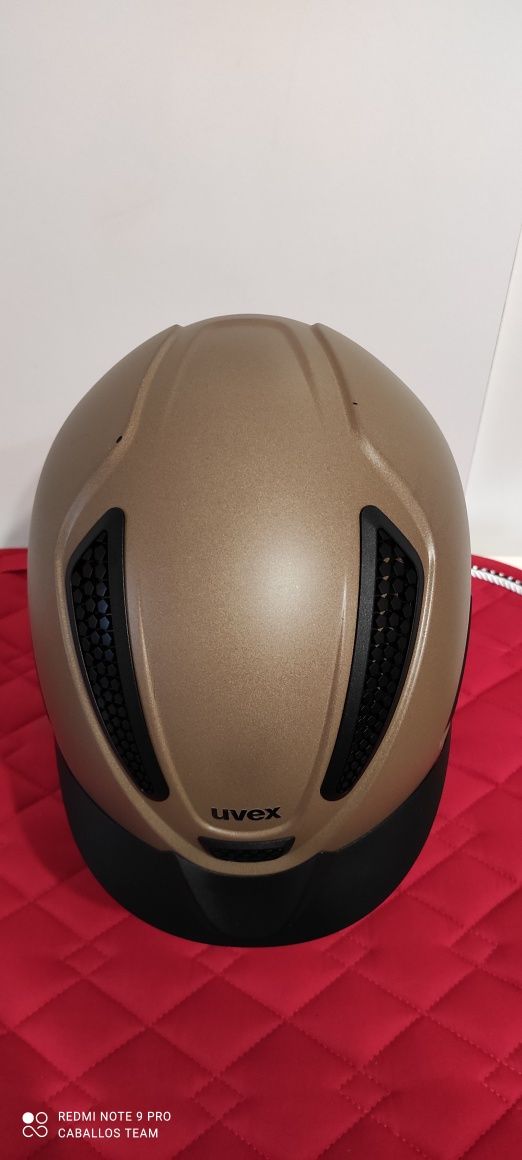 Kask jeździecki Uvex Perfexcion piaskowy 54-55 xs-s