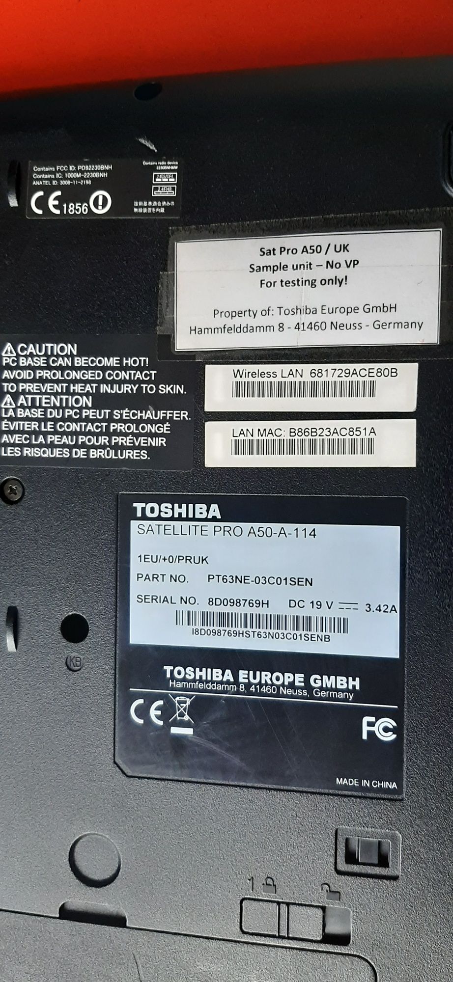 Обменяю ноутбук Тосніва