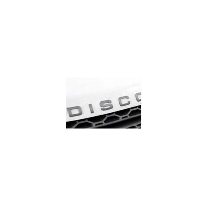 Emblemat Znaczek Logo Napis Discovery Sreb Mat
