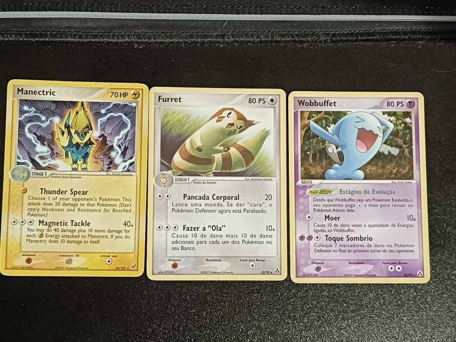 Pokémon Cartas Raras