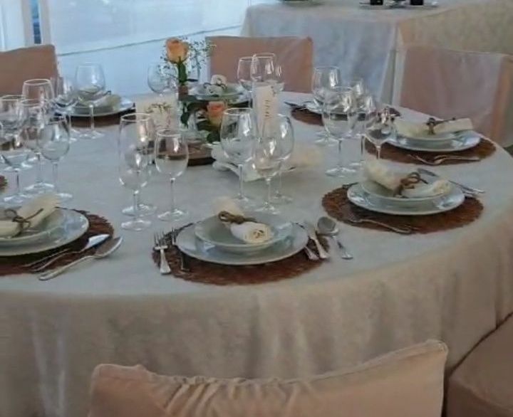 Individuais/ Marcadores de mesa para Eventos