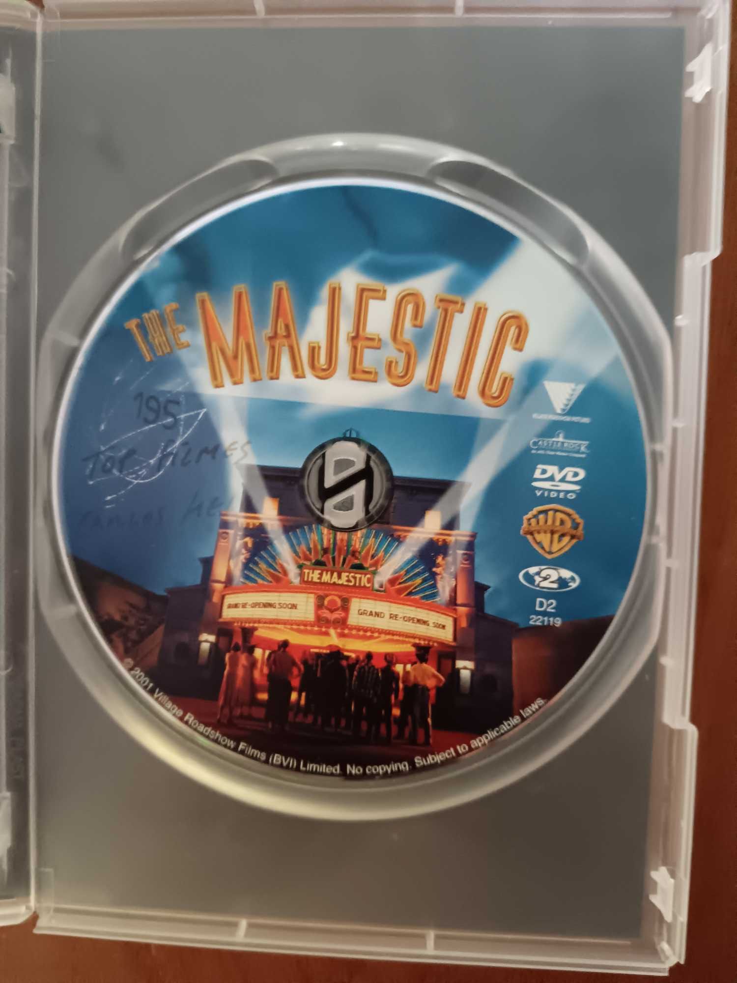 filme dvd original -  the majestic