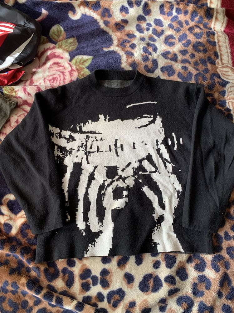Sweater, Светр, Кофта, Лонг, Sk8, Rap, streetwear