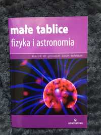 Małe tablice z fizyki i astronomi